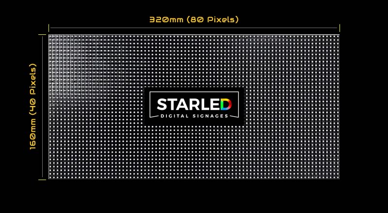 Outdoor LED display screen p4 modules
