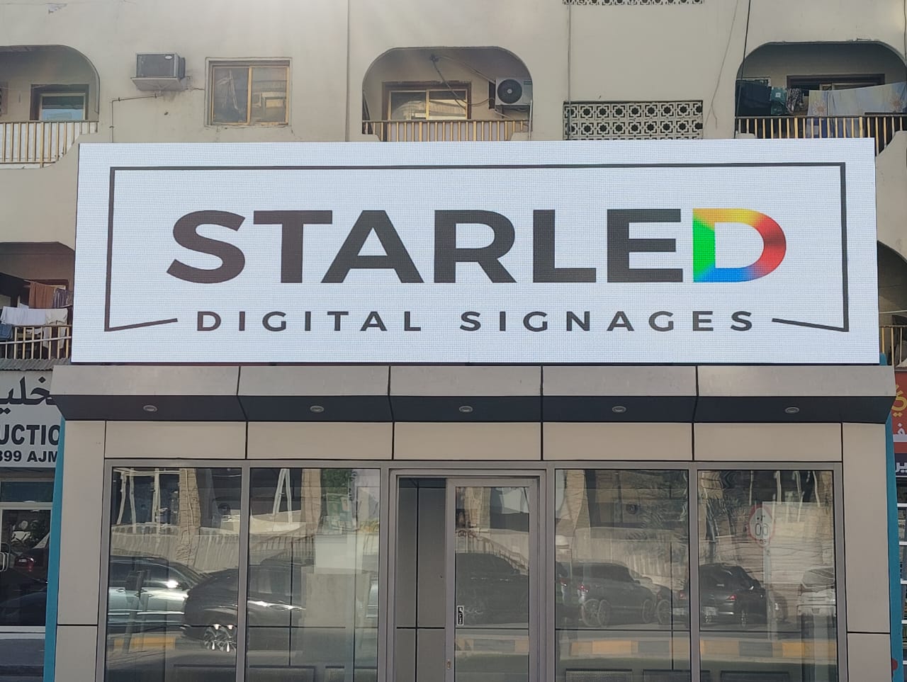 Project — Jan 2025 — outdoor LED display project by StarLED, UAE