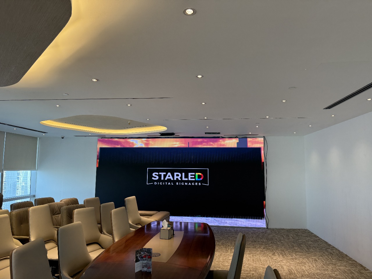 SMD LED Corporate Lobby Wall DIFC Dubai