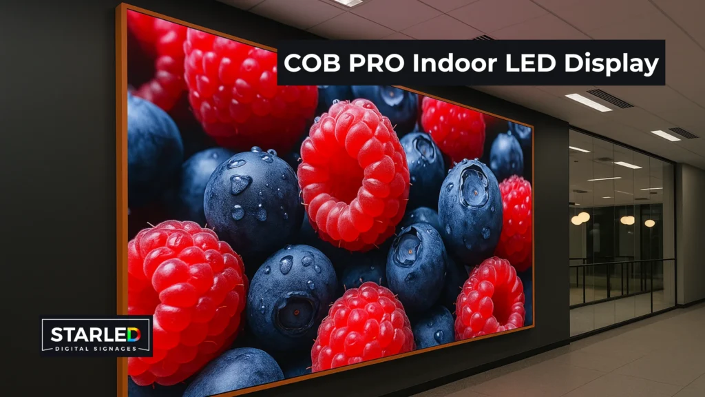 COB PRO Indoor LED Display: A Practical Guide