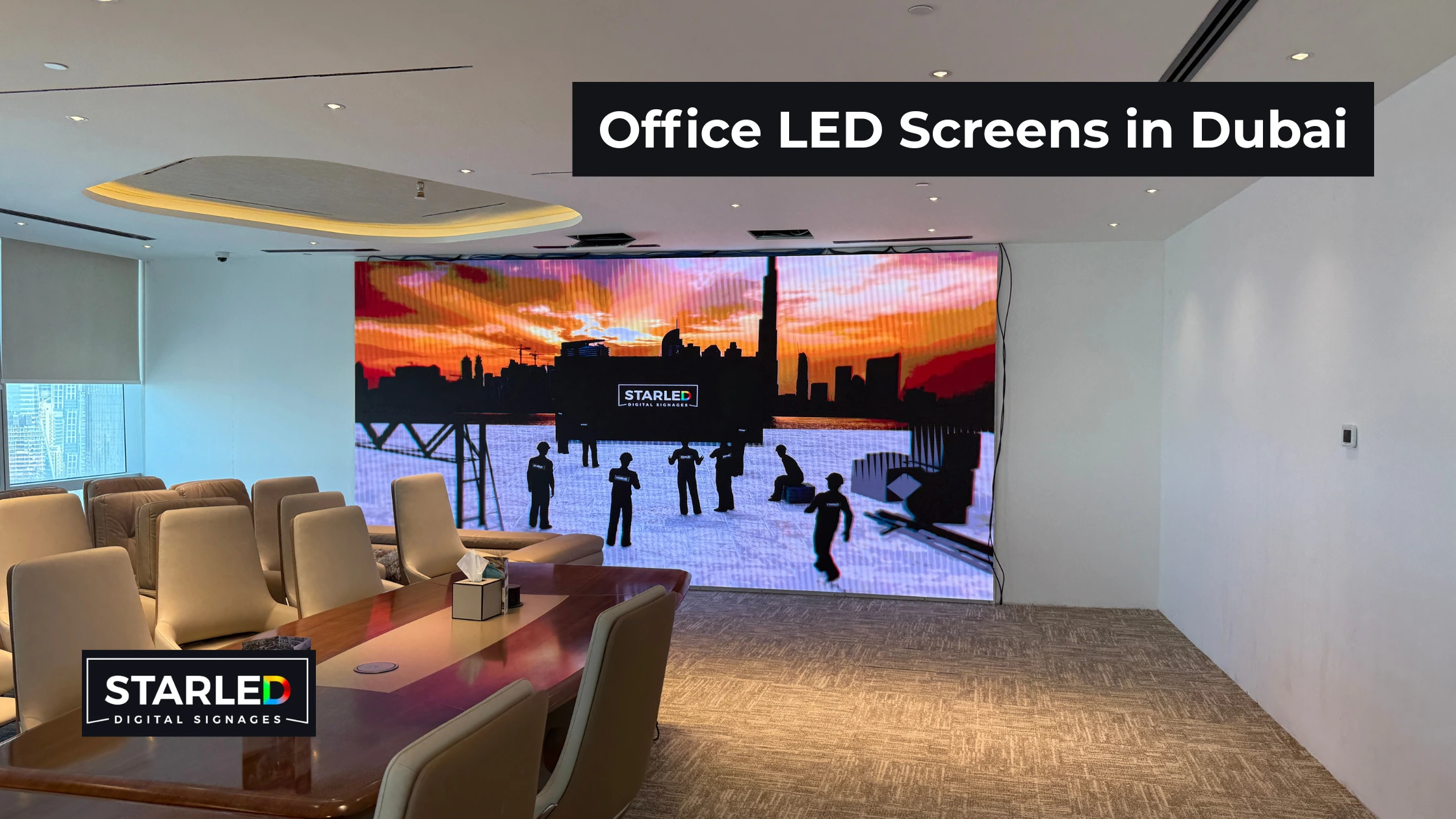 Office LED Screens in Dubai: Complete Buyer’s Guide for Boardrooms and Meeting Rooms