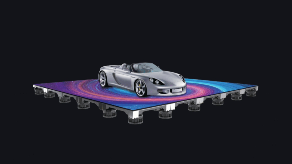 Interactive Floor Display