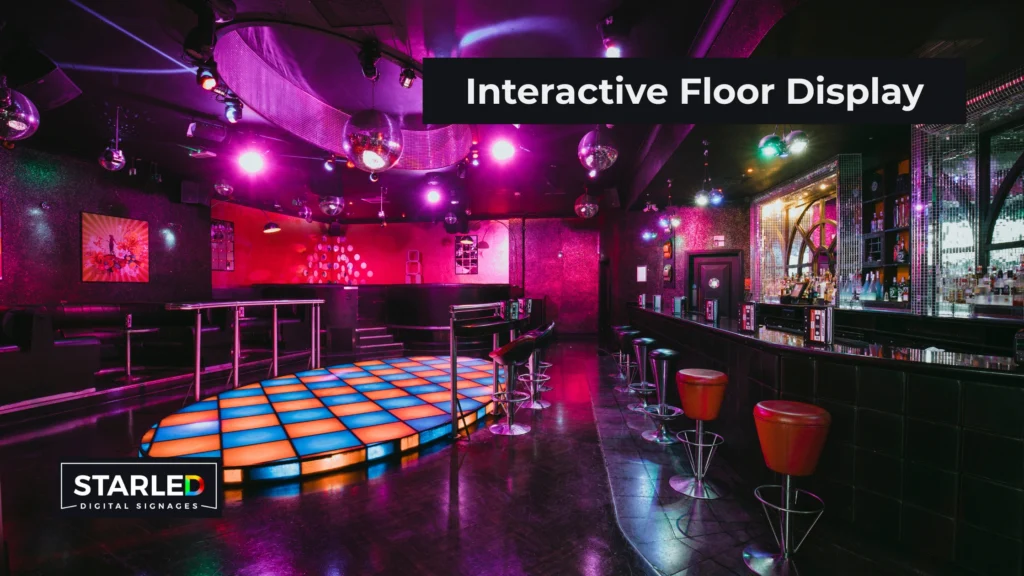 Interactive Floor Display