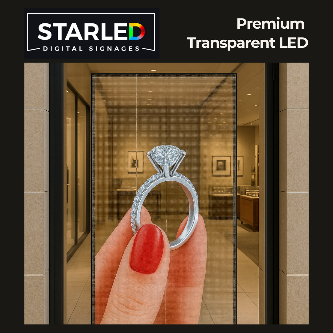 Holographic LED P5 Dubai mall atrium glass