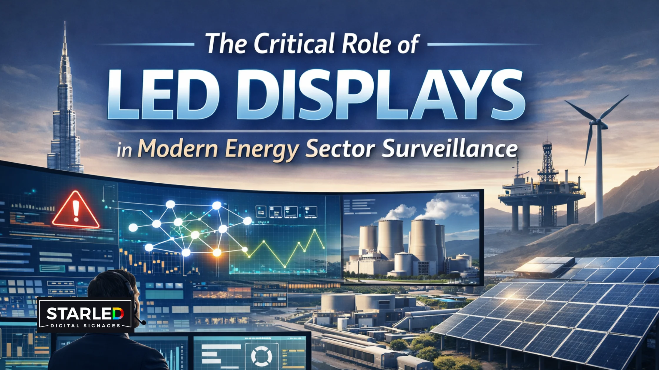 The Critical Role of LED Displays in Modern Energy Sector Surveillance