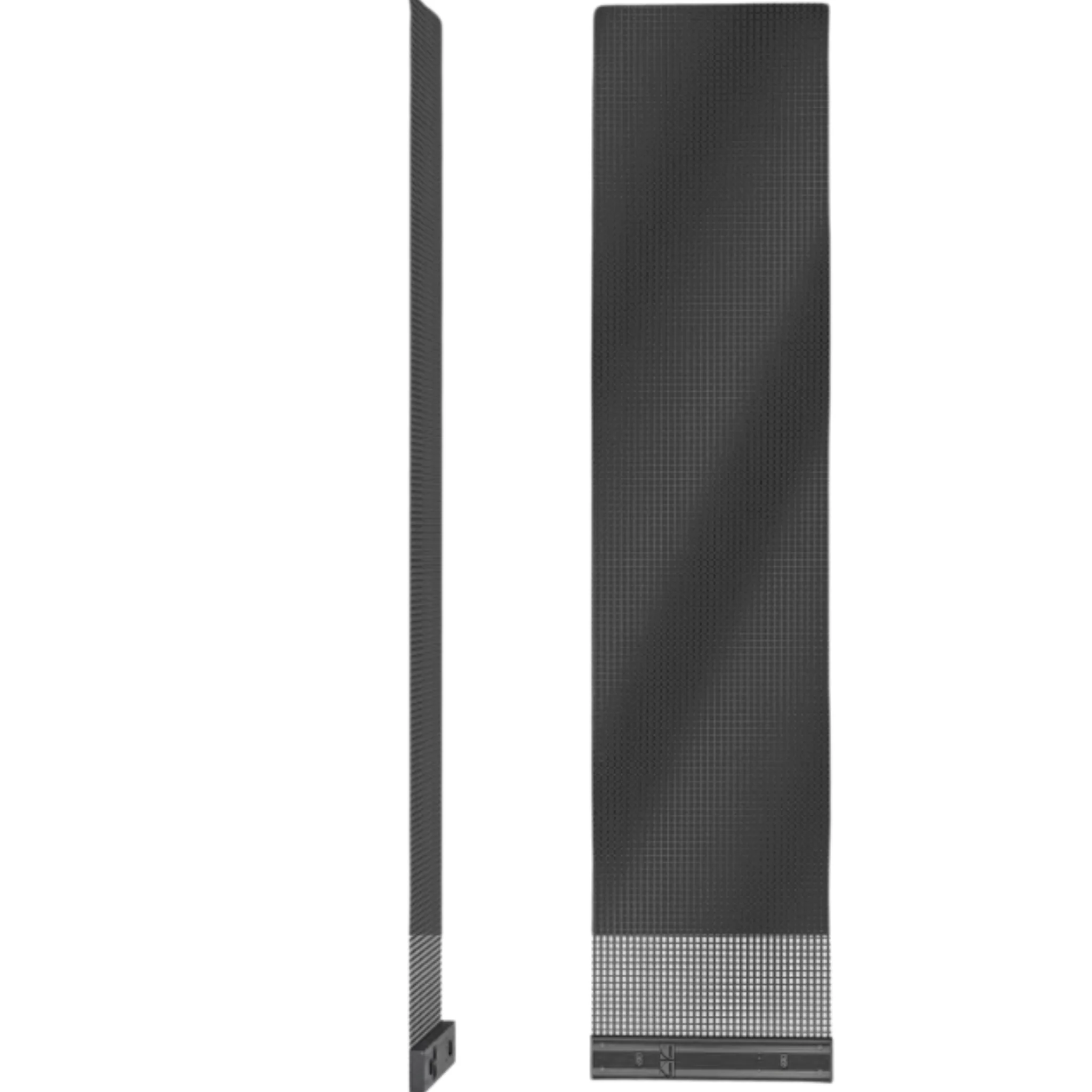 Holographic LED 2mm thin near-invisible Dubai glass