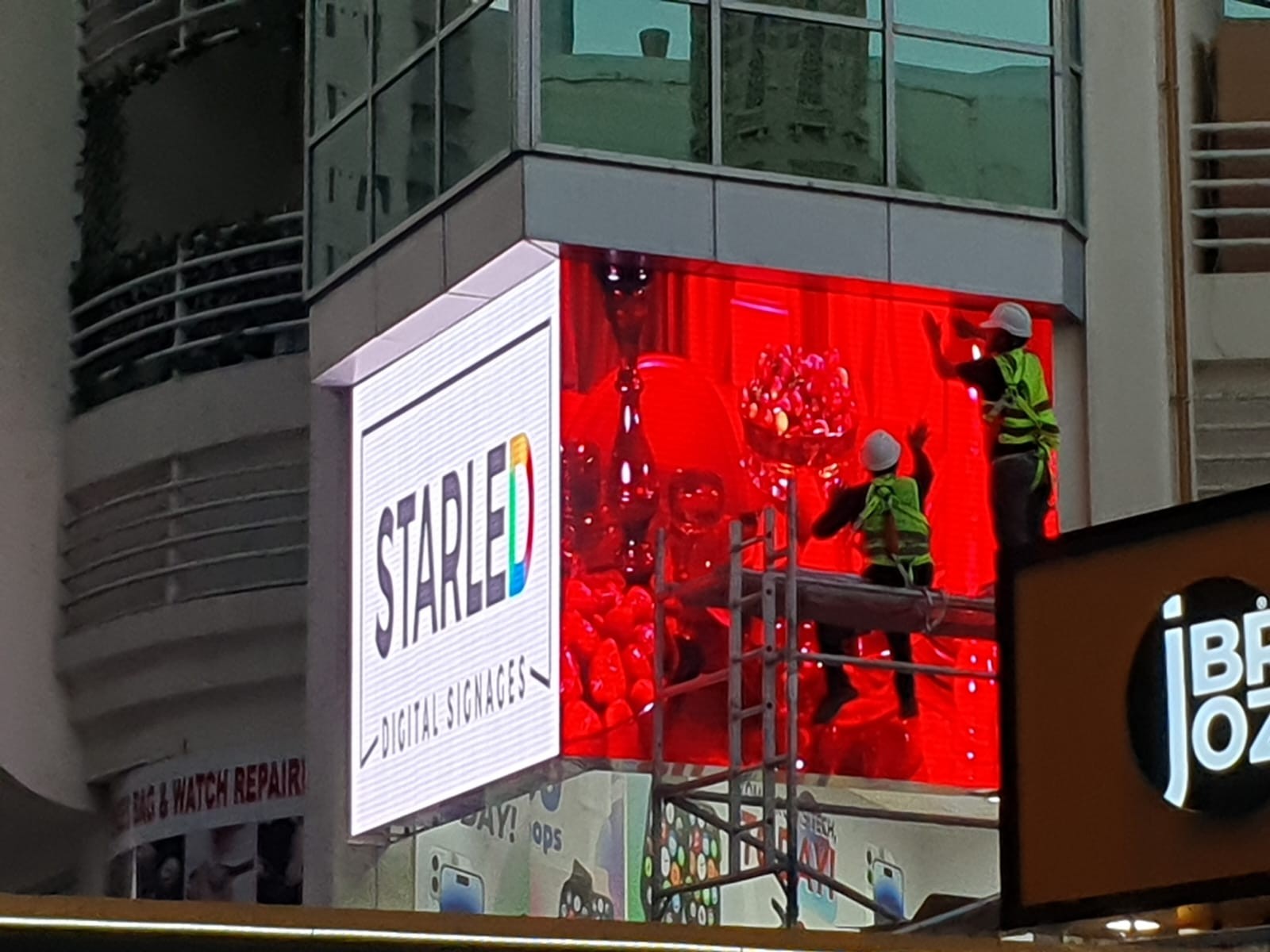 Project — Jan 2024 — outdoor LED display project by StarLED, UAE