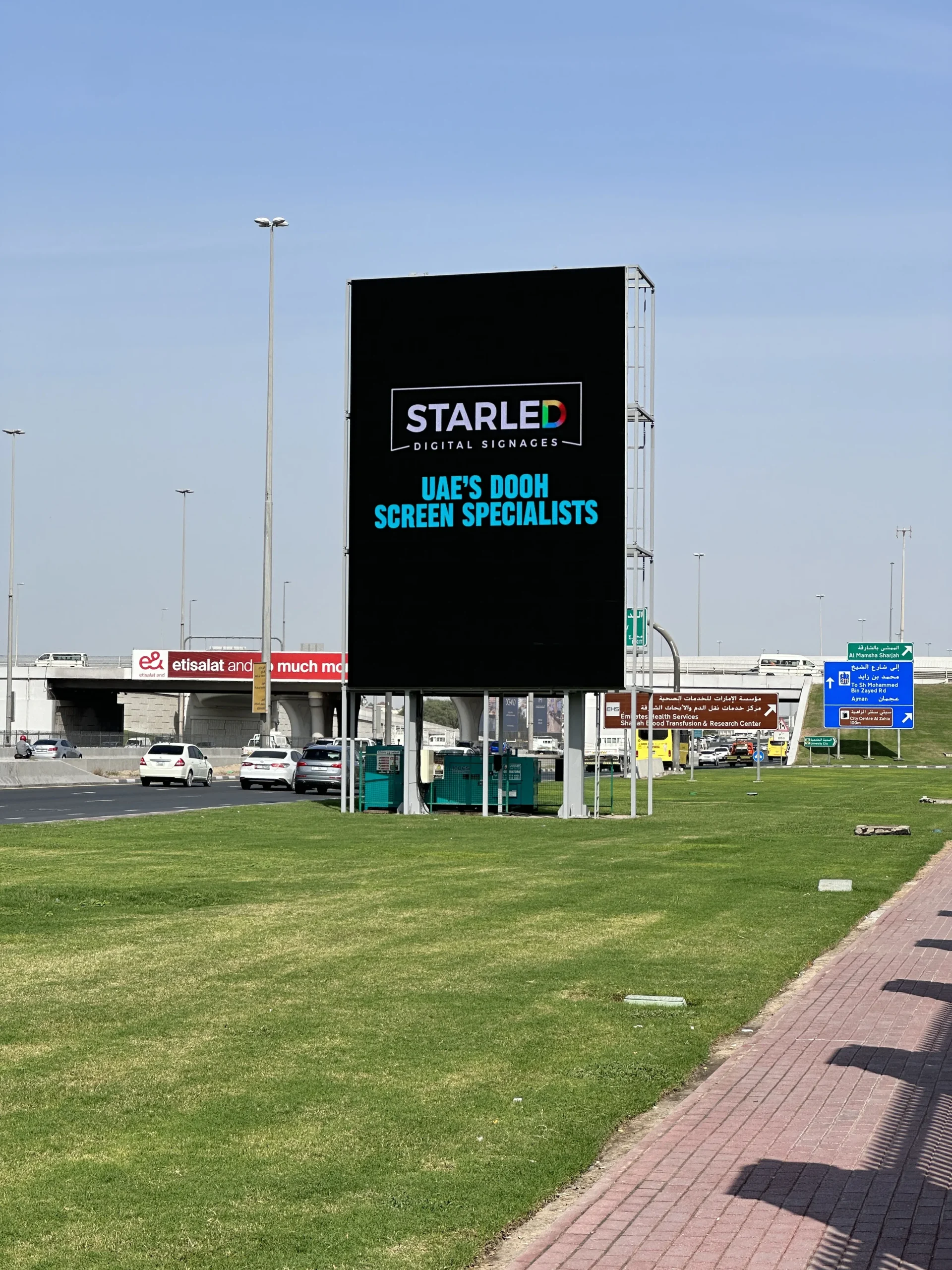 Motorway Billboards Magnesium LED Dubai