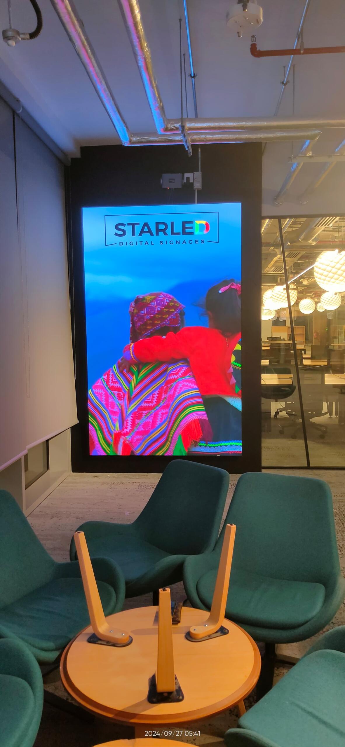 Project — Sep 2024 — indoor LED display project by StarLED, UAE