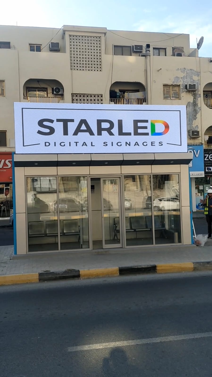Project — Jan 2025 — outdoor LED display project by StarLED, UAE