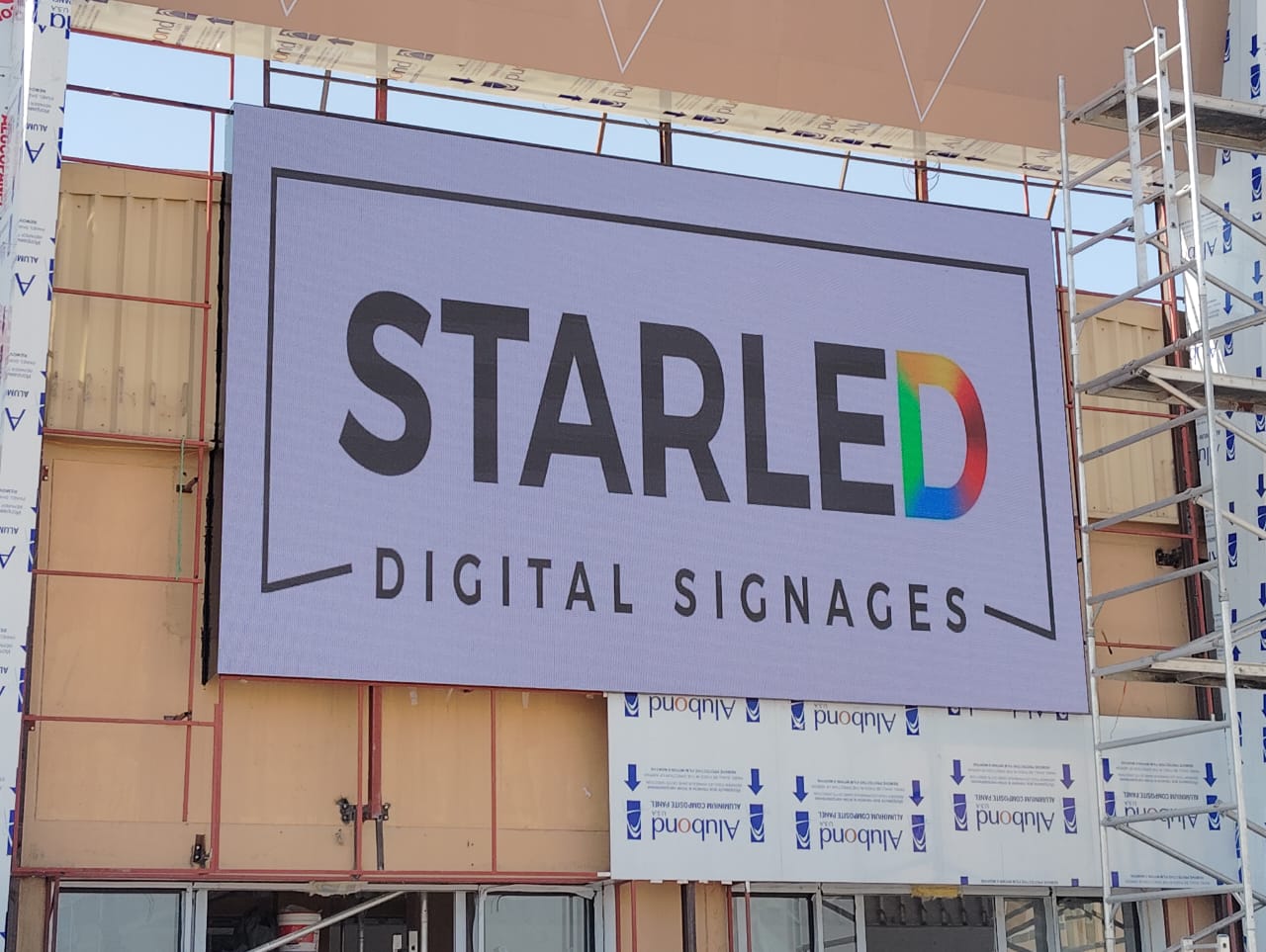 Project — Mar 2025 — outdoor LED display project by StarLED, UAE