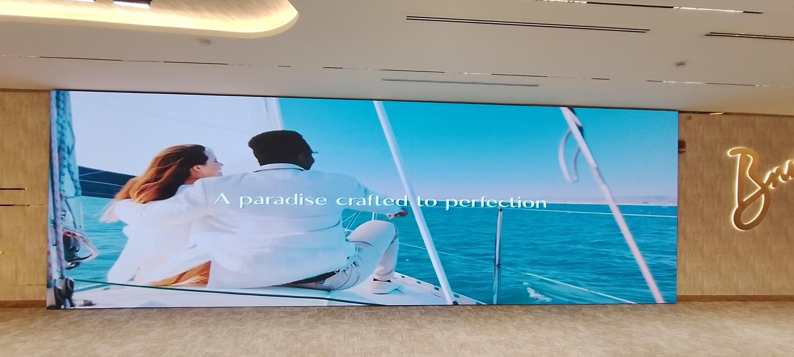 Project — Apr 2025 — indoor LED display project by StarLED, UAE