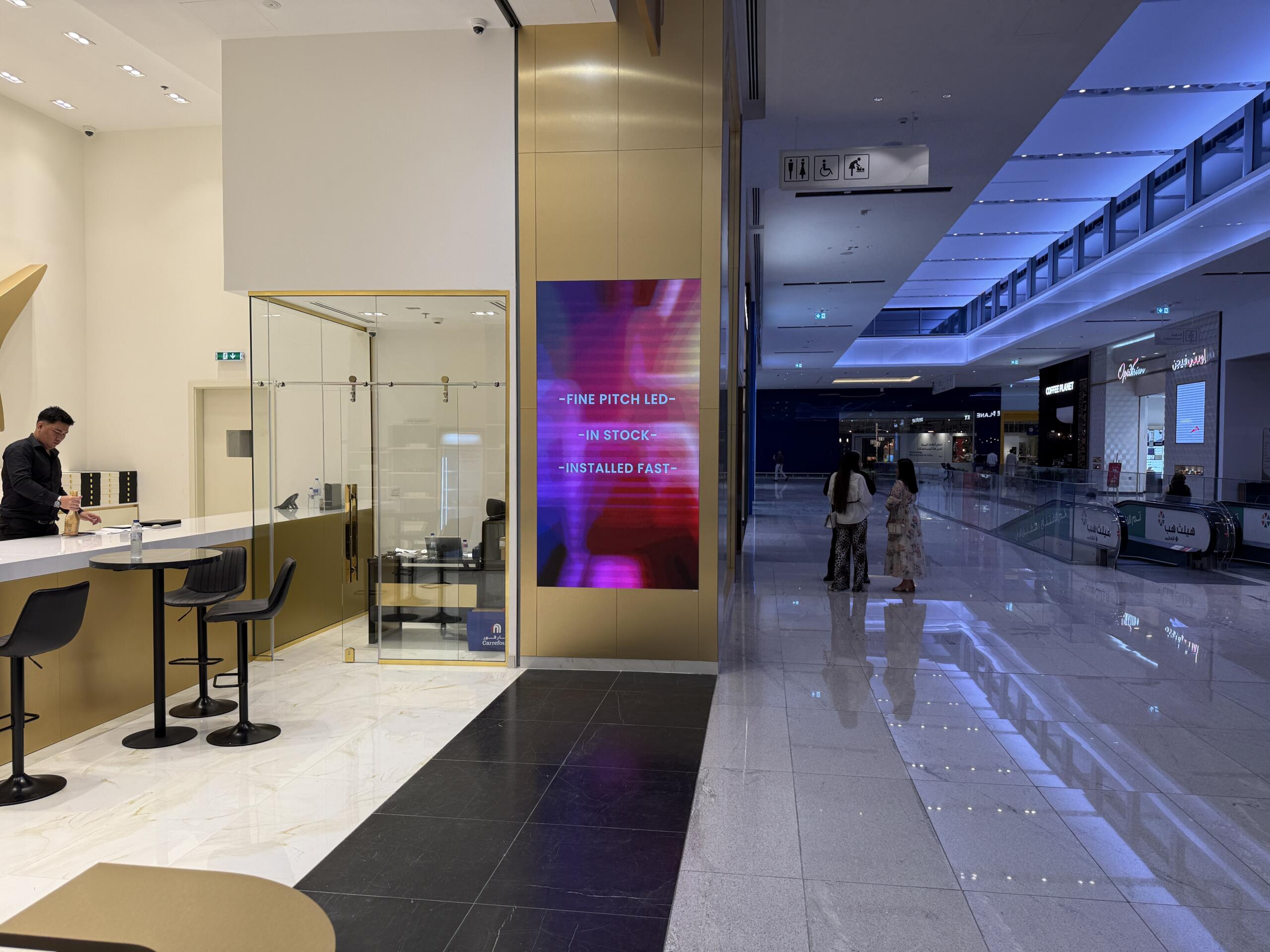 Video — Dec 2024 (B) — indoor LED display project by StarLED, UAE