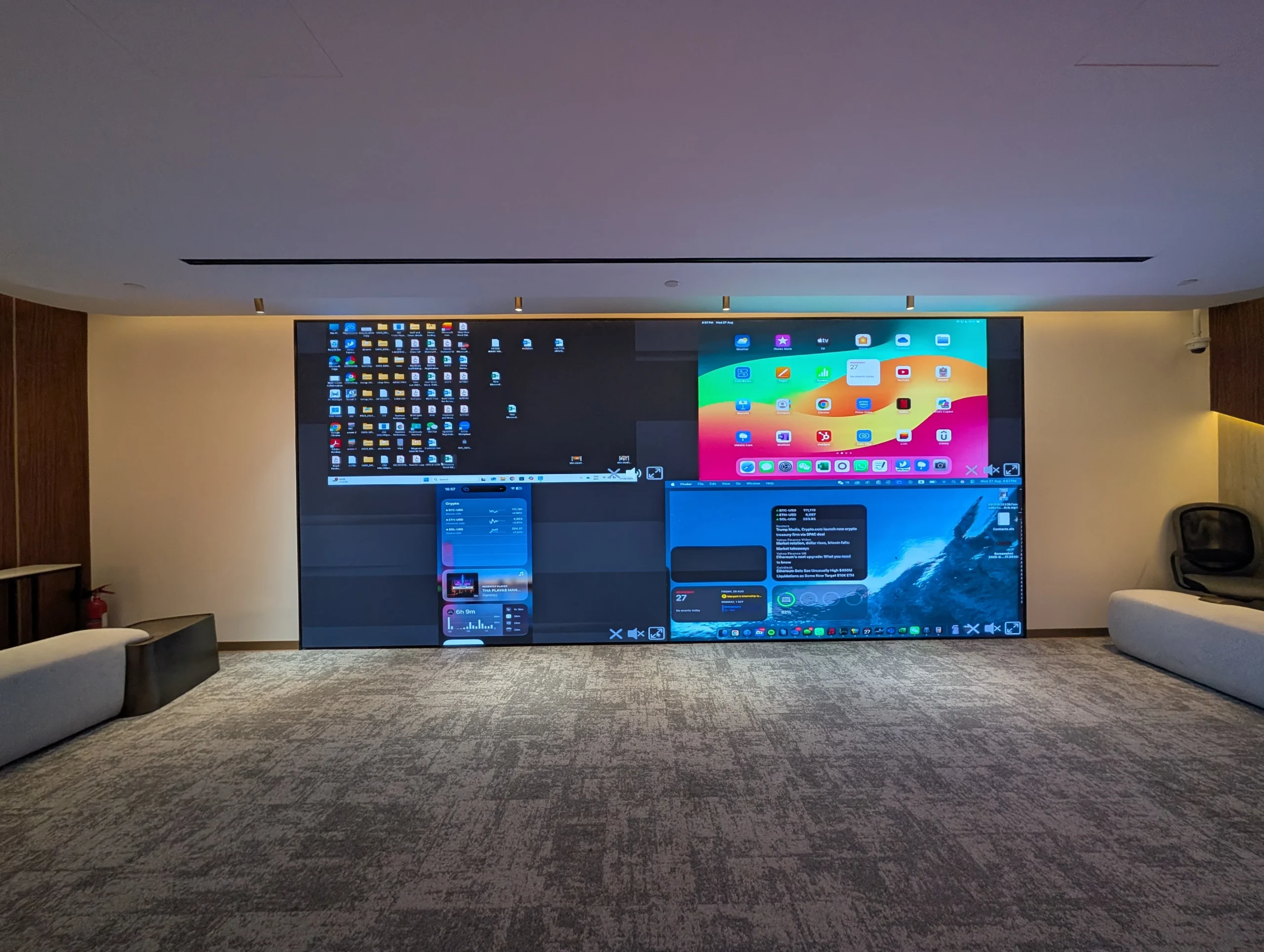 SPad LED Boardroom Display Dubai