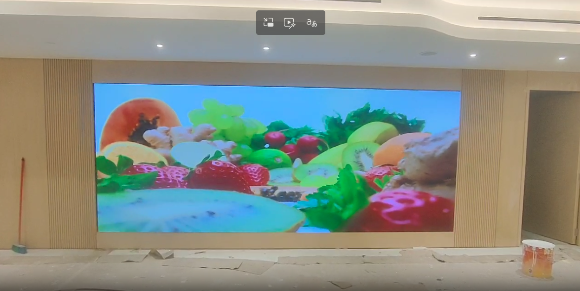 Video — Sep 2024 — indoor LED display project by StarLED, UAE