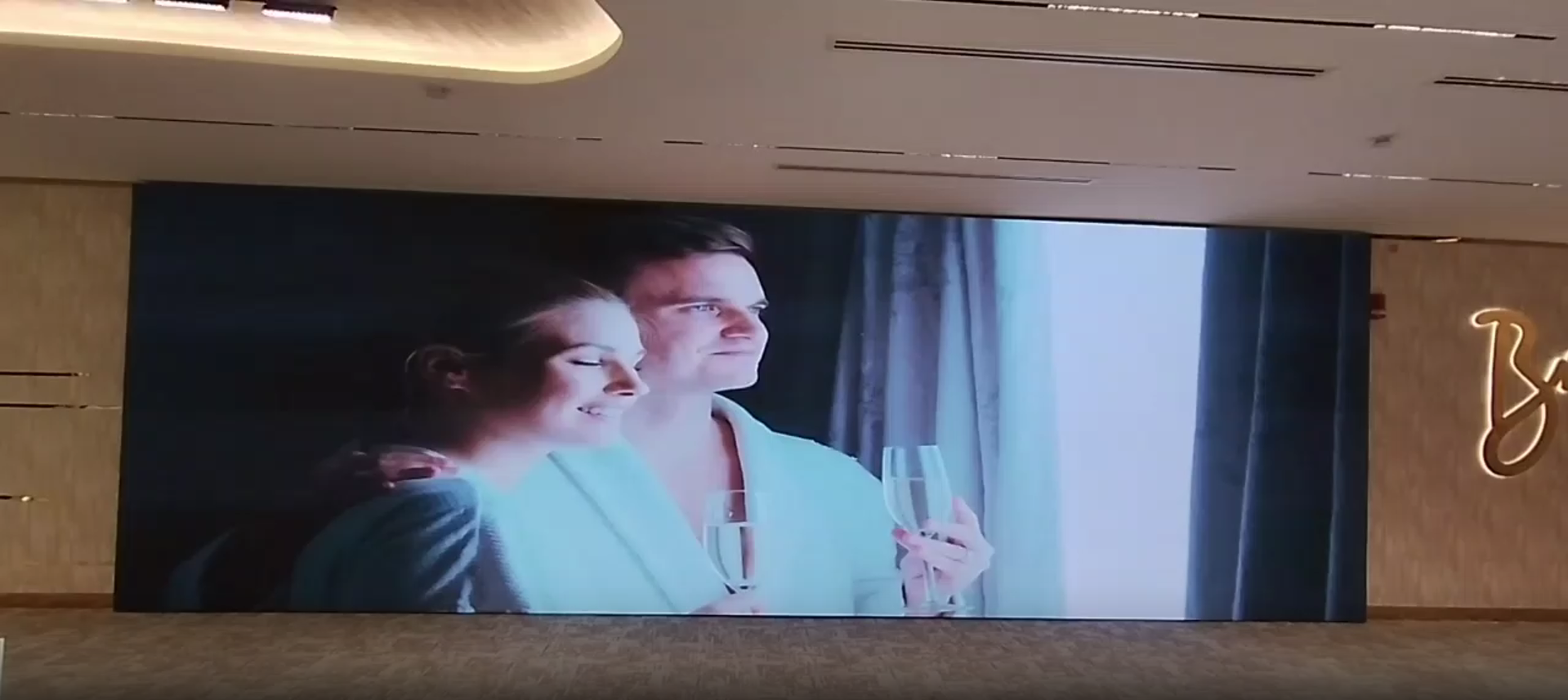 Video — Apr 2025 — indoor LED display project by StarLED, UAE