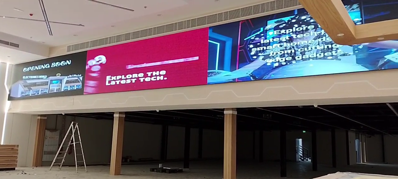 Video — Mar 2025 — indoor LED display project by StarLED, UAE