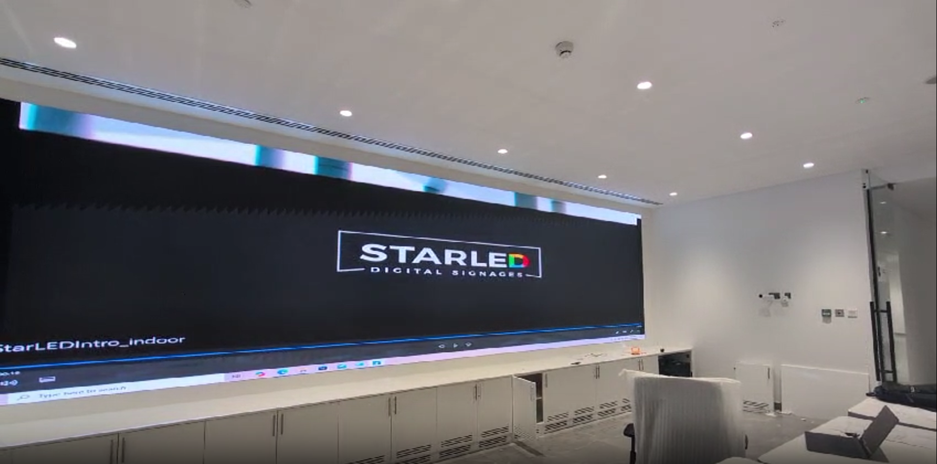 Video — Mar 2025 — indoor LED display project by StarLED, UAE