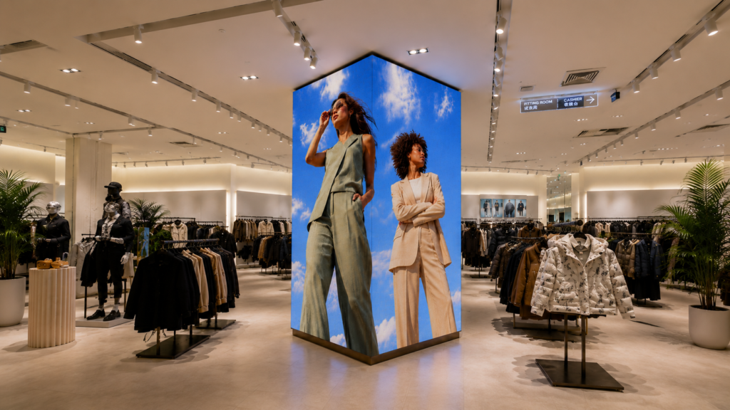 How Bright Should My Indoor Mall LED Screen Be?